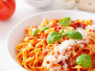 Cooking Class - Fresh Fettuccine and Marinara at a Local Brewery in La Jolla & Pacific Beach: Finished Fettuccine
