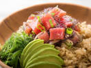 Cooking Class - Make Fresh Poke Bowls in Charlotte: poke bowl with tuna