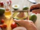 Team Building Cooking Class - Fiesta Feast for Teams: cutting avocado in half