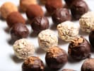 Cooking Class - Handcrafted Chocolate Truffles in Atlanta: various types of chocolate decorated truffles