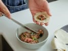 Cooking Class - Handmade Chinese Dumplings at a Local Brewery in Buckhead: Filling Dumplings