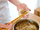 Cooking Class - Handmade Dumplings From Scratch in Baltimore: Making dumpling filling