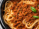 Cooking Class - Handmade Pasta at a Local Wine Bar in Denver: spaghetti bolognese in a pan