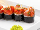 Cooking Class - Handmade Sushi Rolls and Nigiri at a Local Wine Bar in Denver: Salmon rolls