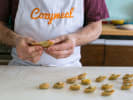 Cooking Class - Handmade Tortellini & Ravioli Workshop in Portland, OR: folding fresh Tortellini dumplings by hand
