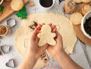 Cooking Class - Holiday Cookie Decorating in Toronto: shaping fresh cookie dough