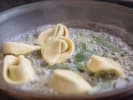 Cooking Class - Handmade Pasta Made Simple in Portland, OR: cooking fresh pasta in a pan with sage and butter