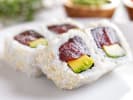 Cooking Class - Introduction to Homemade Sushi in Austin: tuna sushi roll