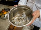 Cooking Class - International Culinary Creations in Austin: raw shrimp