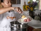 Cooking Class - Big Easy Soul Food in Manhattan: boiling vegetables