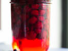 Cooking Class - Kombucha Workshop in Culver City: steeping raspberries