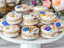 Cooking Class - Macaron Decorating for Beginners in Atlanta: artistic paintings on top of macaron batch
