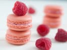 Cooking Class - Make Beautiful Macarons in Atlanta: pink raspberry macarons on a white plate