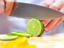 Cooking Class - Make California-Style Tacos in Baltimore: cutting lime