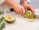 Cooking Class - Sushi Rolling for Beginners in Columbus, OH: precise knife skills when cutting avocado