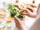 Cooking Class - Make Epic Pesto Gnocchi in Buckhead: making pesto sauce