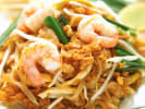 Cooking Class - Make Shrimp Pad Thai in Baltimore: elegant pad thai dish with fresh garnishes