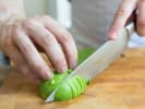Cooking Class - Make Sushi From Scratch at a Trendy Wine Bar in Atlanta: slicing avocado