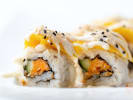 Cooking Class - Make Sushi From Scratch at a Trendy Wine Bar in Atlanta: mango sushi roll