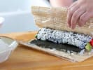 Cooking Class - Make Sushi From Scratch at a Trendy Wine Bar in Atlanta: rolling sushi with surimi