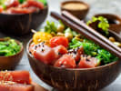 Cooking Class - Hawaiian Poke Creations in Calgary: ahi tuna bowl
