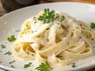 Cooking Class - Master Fresh Pasta & Alfredo Sauce in Toronto: fresh pasta Alfredo elegantly palted