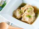 Cooking Class - Wontons and Scallion Pancakes in Brooklyn: chicken wonton soup
