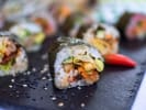 Cooking Class - Roll Creative Plant-Based Sushi in Addison: vegan  salmon  tofu rolls