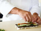 Cooking Class - Roll Perfect Sushi in Allerton: rolling veggie sushi
