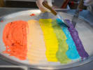 Cooking Class - Roll Up Ice Cream in San Francisco: rainbow ice cream