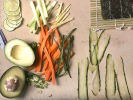 Cooking Class - Roll Your Own Vegan Sushi: sushi vegetables