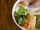Cooking Class - Japanese Sukiyaki Hot Pot: hot pot prep