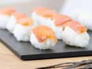 Sushi Making Class - Omakasi Sushi Bar: Salmon: salmon nigiri