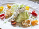 Cooking Class - Seafood Skills: smoked scallops blue cheese wedge