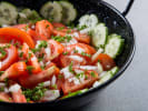 Cooking Class - Mediterranean Medley: tomato and onion salad