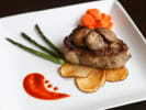 Cooking Class - Sirloin Steak Dinner in San Jose: Sirloin steak, potato slices, carrots, mushrooms and asparagus