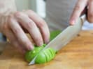 Team Building Cooking Class - Bonding Over Sushi in San Diego: cutting avocado