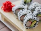 Cooking Class - Authentic Japanese Sushi in Orlando: beautifully plated California sushi roll