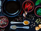 Cooking Class - Vegan Taco Â¡Fiesta! in Huntington Beach: fiery red peppers