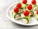 Cooking Class - Vegetarian Greek Delights: Stuffed vegetarian cucumber bites