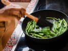 Cooking Class - French Showcase Spectacular in Manhattan: cooking green beans