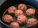 Cooking Class - Cooking Techniques and Mediterranean Classics in Manhattan: cooking meatballs