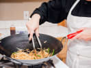 Cooking Class - Craft Authentic Thai Dishes at Home in Minneapolis: cooking pad Thai in a wok (1)