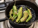 Team Building Cooking Class - Gourmet Spanish Tapas in Houston: cooking padron peppers