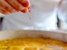 Team Building Cooking Class - Spanish Paella Showcase in San Diego: cooking paella safran