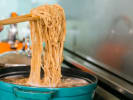 Cooking Class - Asian Cajun Fusion: cooking ramen noodles in broth