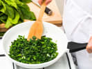 Cooking Class - Sophisticated & Simple French Fish Meal: cooking spinach