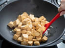 Cooking Class - Asian Classics Made Vegan: cooking tofu in a pan