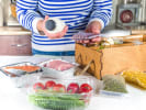 Team Building Cooking Class - Mystery Basket Challenge in DC: cooking with mystery ingredients from a bow