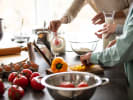 Team Building Cooking Class - Global Mystery Box Challenge in Chicago: cooking with various ingredients